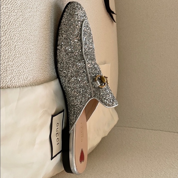 ✅SOLD✅ Gucci Princetown Glitter Mule - Picture 12 of 15